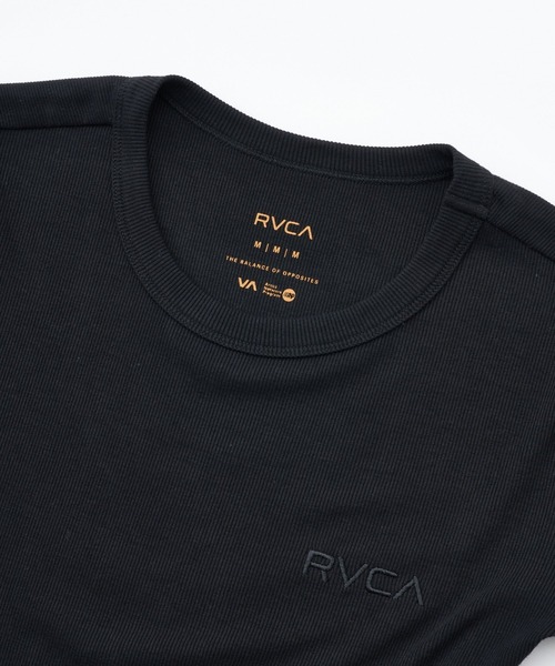 RVCA(ルーカ)の「RVCA ウィメンズ EMSCRIPT CROPPED SS Tシャツ 【2026年春夏モデル】(Tシャツ/カットソー・レディース・ホワイト/ブラック/ブラウン系その他・SMALL/MEDIUM/LARGE)」の8枚目の写真