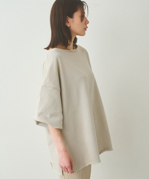Whim Gazette（ウィムガゼット）の「【WEB＆一部店舗限定カラー】リラックススウェットプルオーバー（スウェット・レディース・グレイッシュベージュ/チャコールグレー/ライトグレー・FREE）」の11枚目の写真