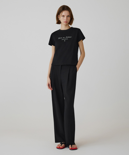 SIYAZU（シヤジュ）の「SIPT7193 タイムレスフォーマルスラックス_ブラック（スラックス・レディース・ブラック・SMALL/MEDIUM/LARGE）」の4枚目の写真