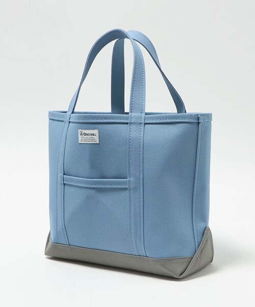 ORCIVAL(オーシバル)の「【WEB限定】<ORCIVAL> TOTE M(トートバッグ・レディース・ライトブルー/ライトグレー・FREE)」の13枚目の写真