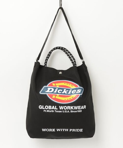 ONE DAY KMC （ワンデイケーエムシー）の「DICKIES / DK LOGO PRINT ROPE 2WAY SHOULDER / 81638600（ショルダーバッグ・メンズ・オフホワイト/アイボリー/ブラック・ONESIZE）」の3枚目の写真