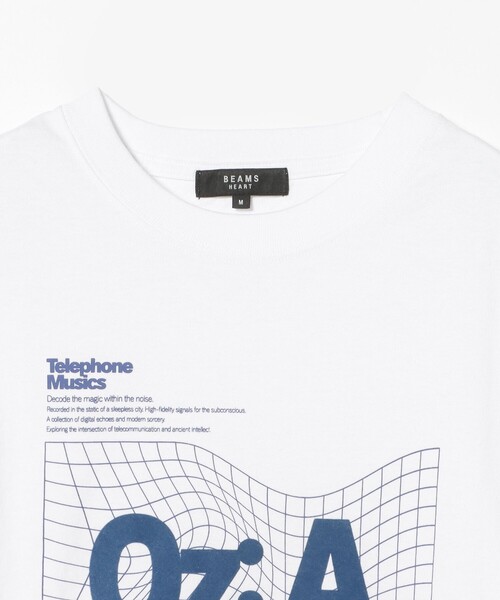 BEAMS HEART(ビームスハート)の「【8/6値下げ】【ユニセックス】レコードアート グラフィック Tシャツ(Tシャツ/カットソー・メンズ・ホワイト/チャコールグレー・SMALL/MEDIUM/LARGE)」の6枚目の写真