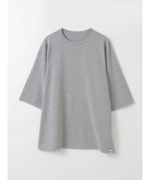 HER.(ハー)の「コットンナイロンニットTシャツ(ニット/セーター・レディース・グレー/ホワイト・フリー)」の18枚目の写真