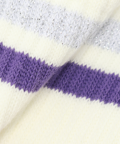 ROSTER SOX(ロスターソックス)の「ROSTER SOX / ロスターソックス TEAM BEAR(ソックス/靴下・メンズ・ホワイト/ブラック・SMALL/MEDIUM)」の8枚目の写真