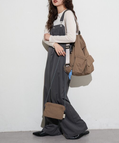 CIAOPANIC TYPY（チャオパニックティピー）の「【KAIRI企画】ミニショルダー付きマルチBAG（トートバッグ・レディース・ベージュ/カーキ/ブラック・ONE SIZE）」の11枚目の写真