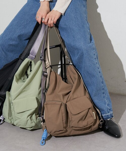 CIAOPANIC TYPY（チャオパニックティピー）の「【KAIRI企画】ミニショルダー付きマルチBAG（トートバッグ・レディース・ベージュ/カーキ/ブラック・ONE SIZE）」の13枚目の写真