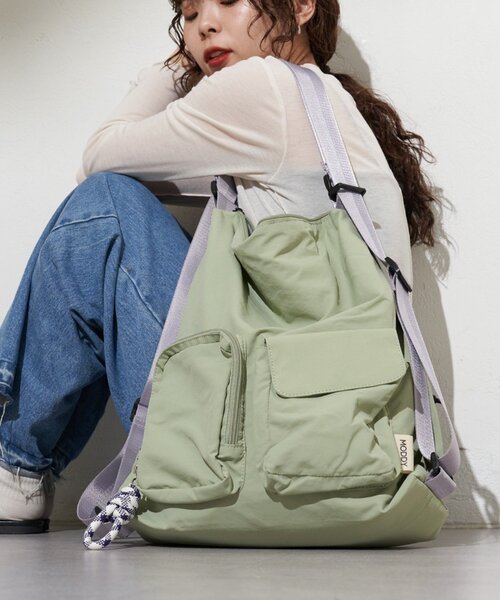 CIAOPANIC TYPY（チャオパニックティピー）の「【KAIRI企画】ミニショルダー付きマルチBAG（トートバッグ・レディース・ベージュ/カーキ/ブラック・ONE SIZE）」の16枚目の写真