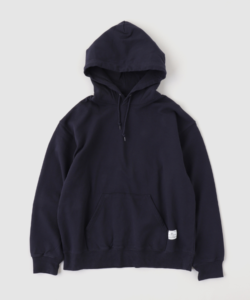 Alpha Industries（アルファインダストリーズ）の「ALPHA INDUSTRIES / アルファ インダストリーズ PLAIN HOODIE（パーカー・メンズ・ブラック/ネイビー/ホワイト系その他・X-LARGE/LARGE/MEDIUM/SMALL）」の3枚目の写真