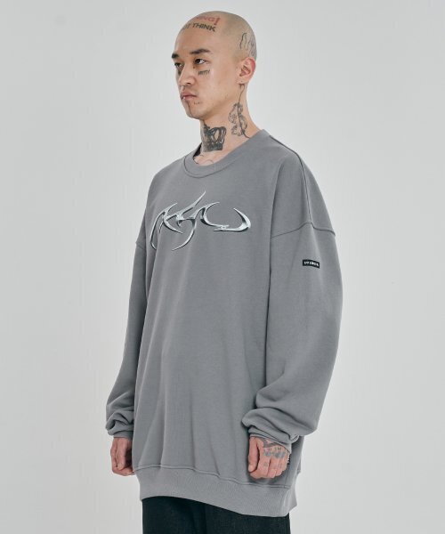 AJOBYAJO（アジョバイアジョ）の「[PBA] Tribal AJO Sweatshirt [GREY]（スウェット・レディース・その他・L/XL）」の3枚目の写真