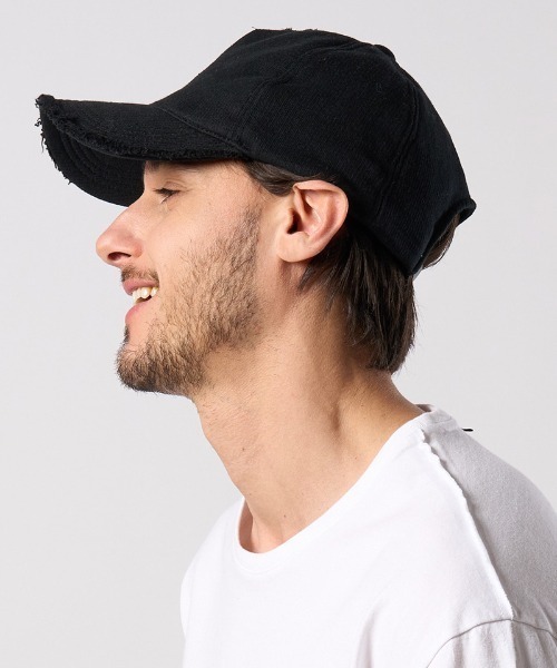 wjk（ダヴルジェイケイ）の「mko13619- jersey B.B.cap ベースボールキャップ(8988 mj51j)（キャップ・メンズ・ブラック/チャコール・FREE）」の11枚目の写真
