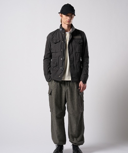 wjk（ダヴルジェイケイ）の「mko13619- jersey B.B.cap ベースボールキャップ(8988 mj51j)（キャップ・メンズ・ブラック/チャコール・FREE）」の15枚目の写真