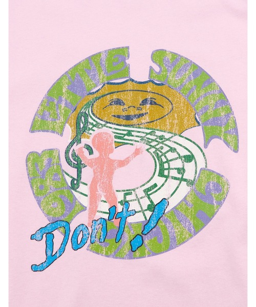 Little sunny bite(リトルサニーバイト)の「/Little sunny bite/ logo big tee(Tシャツ/カットソー・レディース・ホワイト/ピンク/ブラック・MEDIUM/SMALL)」の6枚目の写真