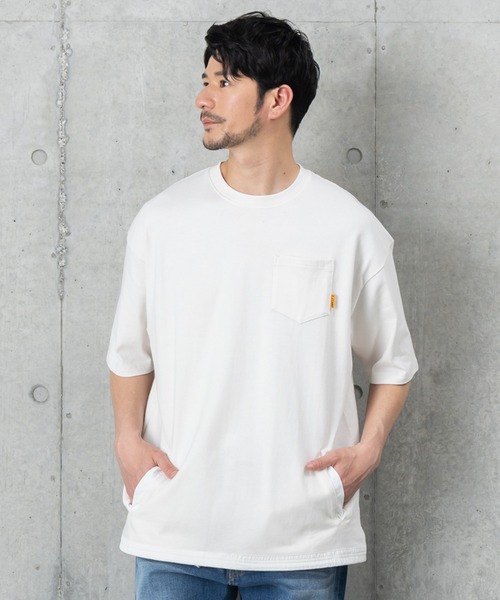  J.J camp（ジェイジェイキャンプ）の「兄弟・姉妹・親子で着られるTシャツ 半袖 Tシャツ ユニセックス 月 tsuki（Tシャツ/カットソー・メンズ・ダークグレー/ベージュ/ホワイト・XL/L/M/2XL/S）」の2枚目の写真