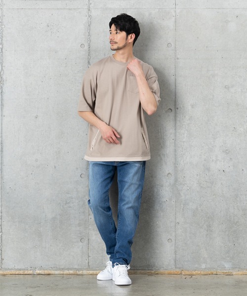  J.J camp（ジェイジェイキャンプ）の「兄弟・姉妹・親子で着られるTシャツ 半袖 Tシャツ ユニセックス 月 tsuki（Tシャツ/カットソー・メンズ・ダークグレー/ベージュ/ホワイト・XL/L/M/2XL/S）」の20枚目の写真