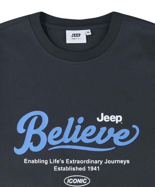 JEEP(ジープ)の「ジープビリーブ クラックロゴ 半袖Tシャツ (JR5TSU162DG)(Tシャツ/カットソー・レディース・その他・LARGE/MEDIUM/SMALL/X-LARGE/2XL)」の4枚目の写真