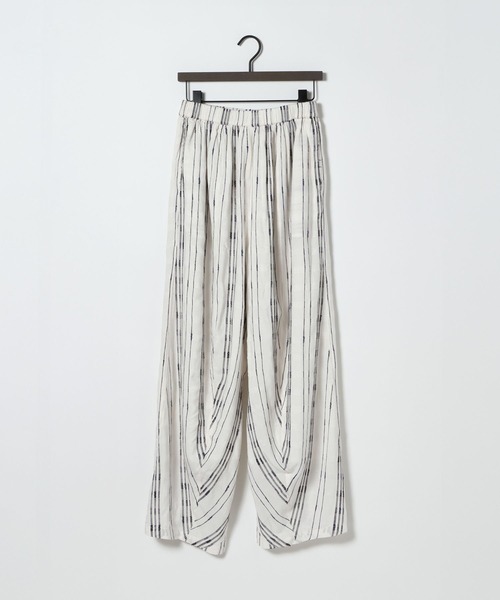 eL（エル）の「【eL】Made in India Stripe Pants/645472（その他パンツ・レディース・ホワイト系その他/ブラック系その他/ブラウン系その他・FREE）」の14枚目の写真