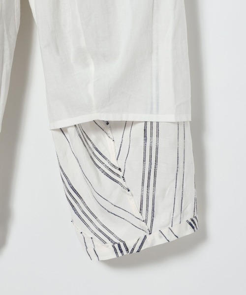 eL（エル）の「【eL】Made in India Stripe Pants/645472（その他パンツ・レディース・ホワイト系その他/ブラック系その他/ブラウン系その他・FREE）」の21枚目の写真