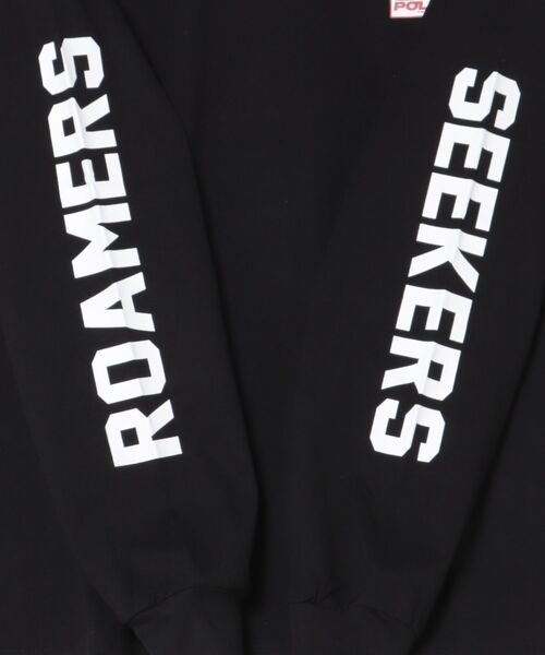 POLeR(ポーラー)の「POLER HORIZON RELAX FIT L/S TEE(Tシャツ/カットソー・メンズ・ホワイト/ブラック・M/L/XL)」の3枚目の写真