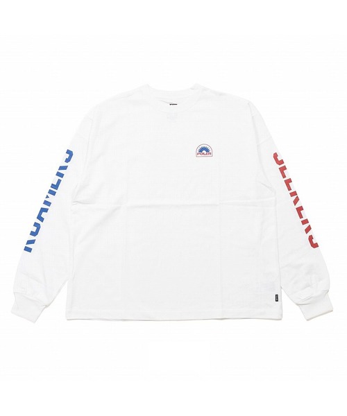POLeR(ポーラー)の「POLER HORIZON RELAX FIT L/S TEE(Tシャツ/カットソー・メンズ・ホワイト/ブラック・M/L/XL)」の10枚目の写真