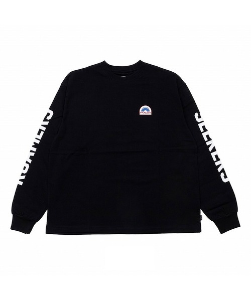 POLeR(ポーラー)の「POLER HORIZON RELAX FIT L/S TEE(Tシャツ/カットソー・メンズ・ホワイト/ブラック・M/L/XL)」の9枚目の写真
