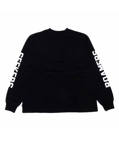 POLeR(ポーラー)の「POLER HORIZON RELAX FIT L/S TEE(Tシャツ/カットソー・メンズ・ホワイト/ブラック・M/L/XL)」の8枚目の写真