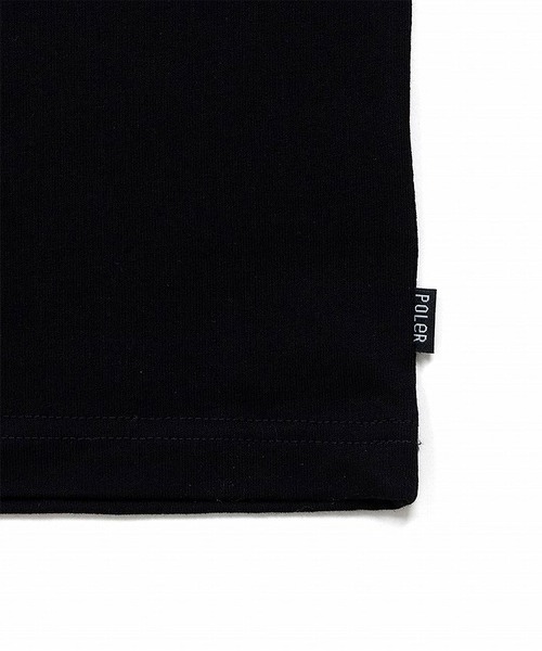 POLeR(ポーラー)の「POLER HORIZON RELAX FIT L/S TEE(Tシャツ/カットソー・メンズ・ホワイト/ブラック・M/L/XL)」の5枚目の写真