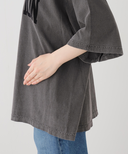 is-ness（イズネス）の「ISNESS MUSIC/イズネス ミュージック MEDITATION Tシャツ IMP7_26_FLMEDITATION（Tシャツ/カットソー・レディース・チャコールグレー・MEDIUM）」の4枚目の写真