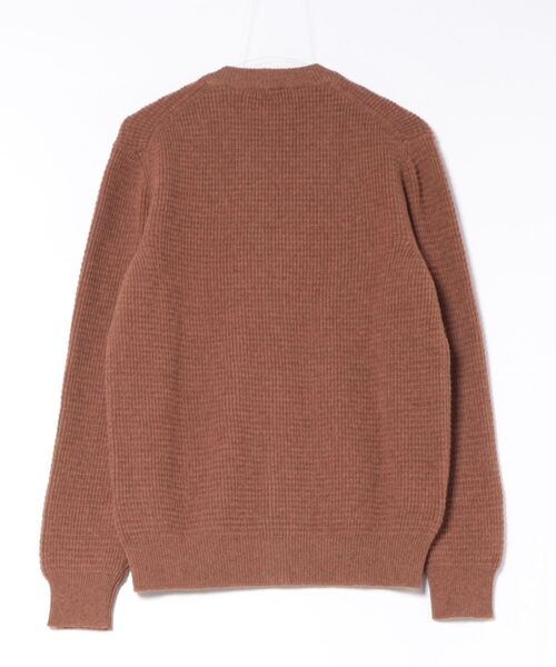 ADAM ET ROPE'(アダムエロペ)の「galla Knit(カーディガン/ボレロ・メンズ・ベージュ・48/50)」の2枚目の写真
