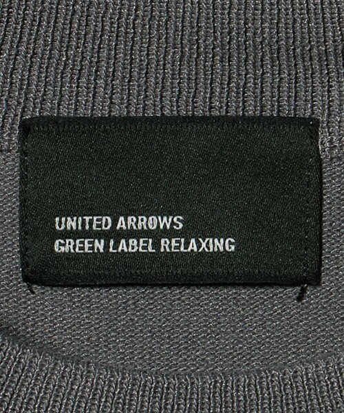 green label relaxing(グリーンレーベルリラクシング)の「【WEB限定】JUST fit ジャケイン モックネック 半袖 ニット(ニット/セーター・メンズ・ブラック/ダークブラウン/ダークグレー/グレー系・L/M/XL/S)」の7枚目の写真