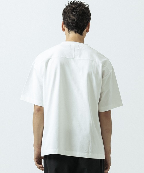 SLICK(スリック)の「【SLICK/スリック】Heavy Weight Sorona Jersey Pocket T-shirt/ヘヴィーウェイトソロナジャージポケットTシャツ(Tシャツ/カットソー・メンズ・ブルー/ホワイト/グレイッシュベージュ/ブラック・3/1/2)」の13枚目の写真