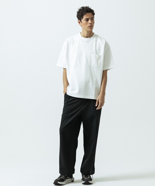 SLICK(スリック)の「【SLICK/スリック】Heavy Weight Sorona Jersey Pocket T-shirt/ヘヴィーウェイトソロナジャージポケットTシャツ(Tシャツ/カットソー・メンズ・ブルー/ホワイト/グレイッシュベージュ/ブラック・3/1/2)」の17枚目の写真