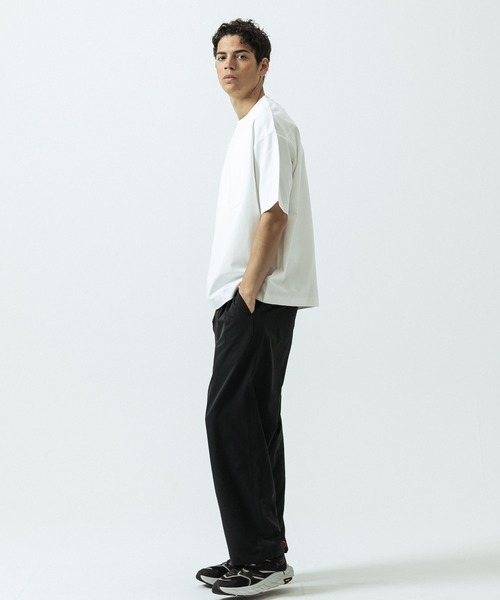 SLICK(スリック)の「【SLICK/スリック】Heavy Weight Sorona Jersey Pocket T-shirt/ヘヴィーウェイトソロナジャージポケットTシャツ(Tシャツ/カットソー・メンズ・ブルー/ホワイト/グレイッシュベージュ/ブラック・3/1/2)」の21枚目の写真