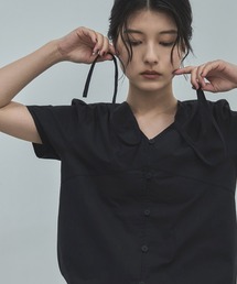 feepur（フェピュール）の「ハーフコットンブラウス（シャツ/ブラウス）」