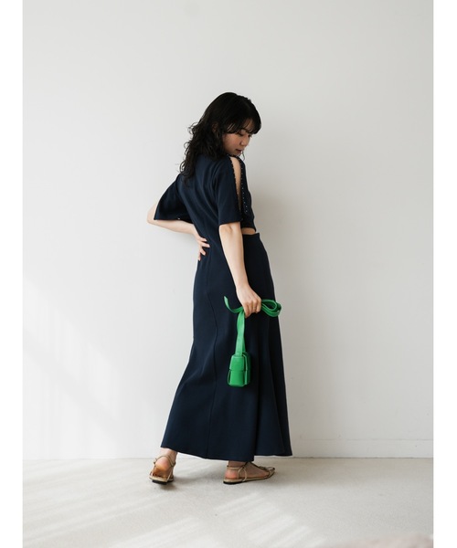 Katrin TOKYO(カトリーントーキョー)の「many way hook slit onepiece(ワンピース・レディース・レッド系/ネイビー・S-Short/M/S/XS)」の9枚目の写真
