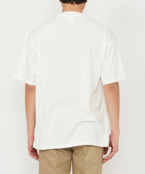 Dickies(ディッキーズ)の「ドローコード ポケットTシャツ 半袖(Tシャツ/カットソー・メンズ・ブラック/ホワイト・LARGE/MEDIUM)」の8枚目の写真
