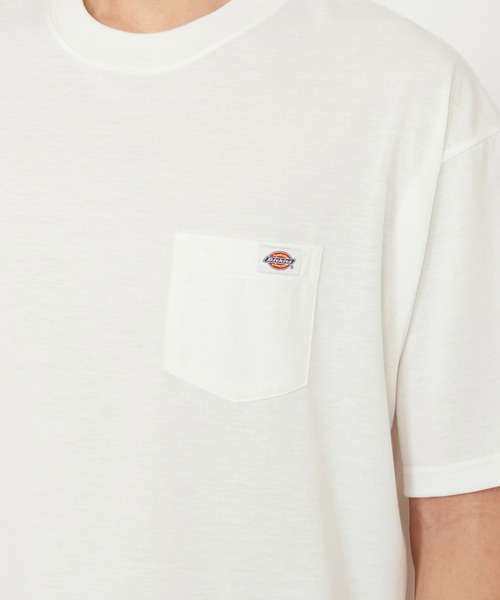 Dickies(ディッキーズ)の「ドローコード ポケットTシャツ 半袖(Tシャツ/カットソー・メンズ・ブラック/ホワイト・LARGE/MEDIUM)」の10枚目の写真