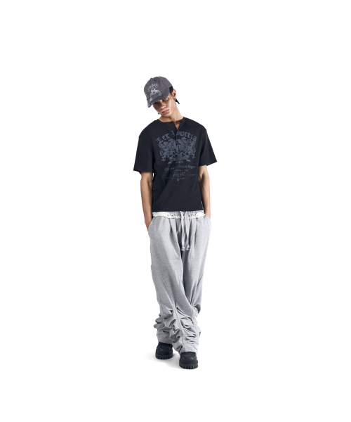 AAKAM(アーカム)の「Shield Henry Neck Half Top (Black)(Tシャツ/カットソー・レディース・その他・1/2/3)」の15枚目の写真
