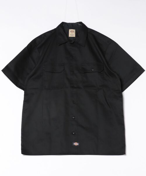 Dickies(ディッキーズ)の「【DICKIES/ディッキーズ】【シワになりにくく丈夫】TCツイルワークシャツ DC2028 フラップポケット ユニセックス スケーター ストリート アメカジ 定番(シャツ/ブラウス・メンズ・ダークベージュ/チャコールグレー/ブラック・X-LARGE/LARGE/MEDIUM)」の6枚目の写真