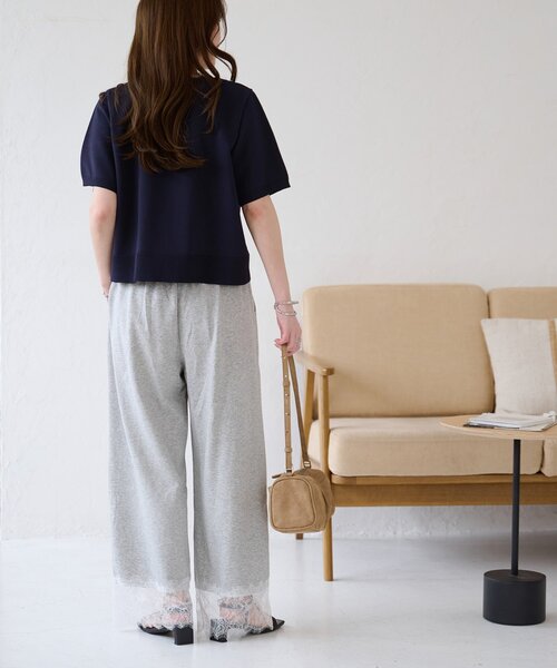 DISCOAT(ディスコート)の「裾レース裏毛パンツ(その他パンツ・レディース・ライトベージュ/ライトグレー・SMALL/MEDIUM/LARGE)」の15枚目の写真