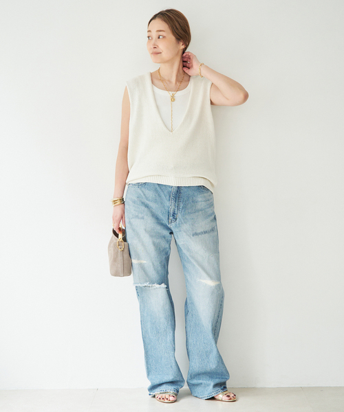 Elleme(エレメ)の「【ELLEME/エレメ】Mini Boomerang BAG(ショルダーバッグ・レディース・ベージュ/ブラウン・FREE)」の20枚目の写真