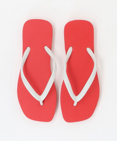 CYAARVO(シアーヴォ)の「【別注】<CYAARVO for 6> THONG SANDALS/サンダル(サンダル・レディース・オリーブ/ブラック/レッド/ダークブラウン・38/37)」の13枚目の写真