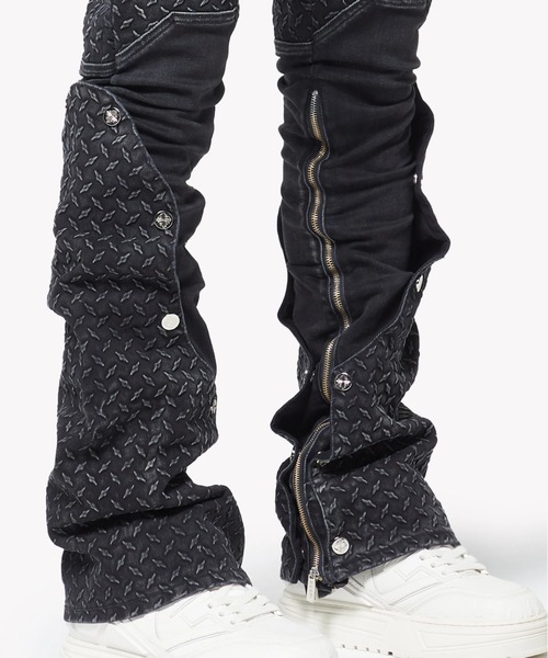 L.H.P（エルエイチピー）の「GUAPI/グアピ/Vintage Black Steel Plate Denim（デニムパンツ・メンズ・ブラック・34/32/30/28）」の7枚目の写真
