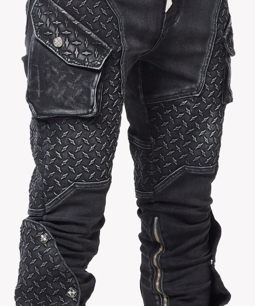 L.H.P（エルエイチピー）の「GUAPI/グアピ/Vintage Black Steel Plate Denim（デニムパンツ・メンズ・ブラック・34/32/30/28）」の8枚目の写真