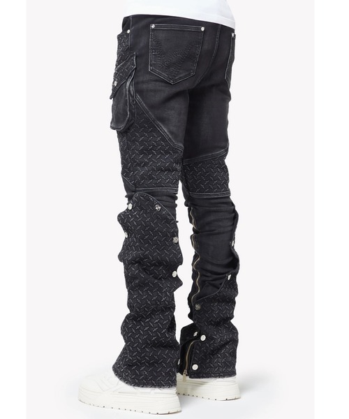 L.H.P（エルエイチピー）の「GUAPI/グアピ/Vintage Black Steel Plate Denim（デニムパンツ・メンズ・ブラック・34/32/30/28）」の5枚目の写真