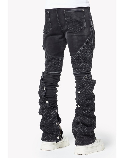 L.H.P（エルエイチピー）の「GUAPI/グアピ/Vintage Black Steel Plate Denim（デニムパンツ・メンズ・ブラック・34/32/30/28）」の6枚目の写真