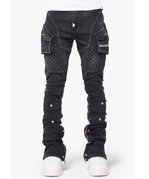 L.H.P（エルエイチピー）の「GUAPI/グアピ/Vintage Black Steel Plate Denim（デニムパンツ・メンズ・ブラック・34/32/30/28）」の11枚目の写真