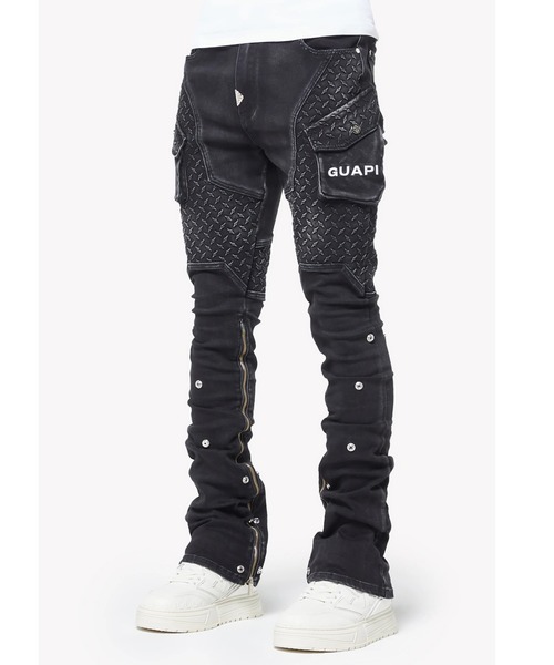 L.H.P（エルエイチピー）の「GUAPI/グアピ/Vintage Black Steel Plate Denim（デニムパンツ・メンズ・ブラック・34/32/30/28）」の12枚目の写真