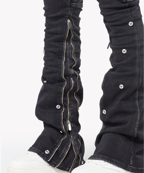 L.H.P（エルエイチピー）の「GUAPI/グアピ/Vintage Black Steel Plate Denim（デニムパンツ・メンズ・ブラック・34/32/30/28）」の13枚目の写真