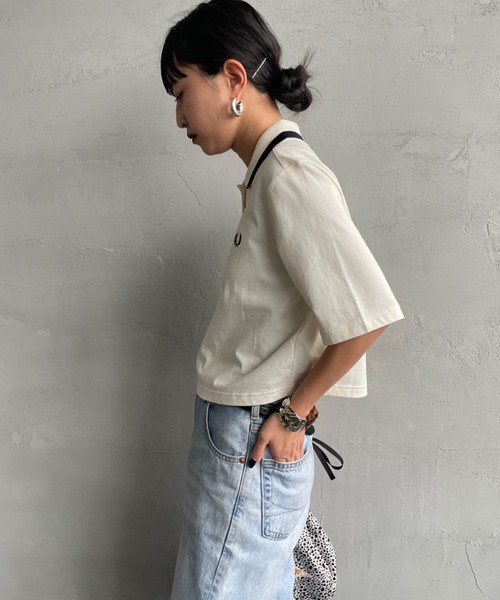 單線條短版POLO衫