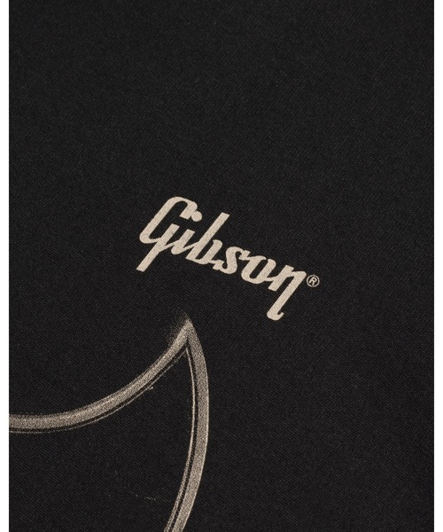LAD MUSICIAN（ラッドミュージシャン）の「Gibson × LAD MUSICIAN PRINT T-SHIRT（Tシャツ/カットソー・メンズ・ブラック・42/44）」の2枚目の写真